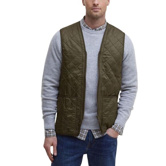 Barbour Green Polyamide Sleveless Men's Jacket